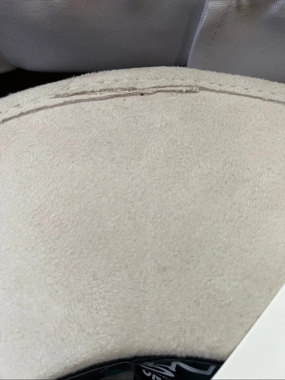Karen Kane ASN Los Angelas Beige Wide-Brim Fedora with Tan Band